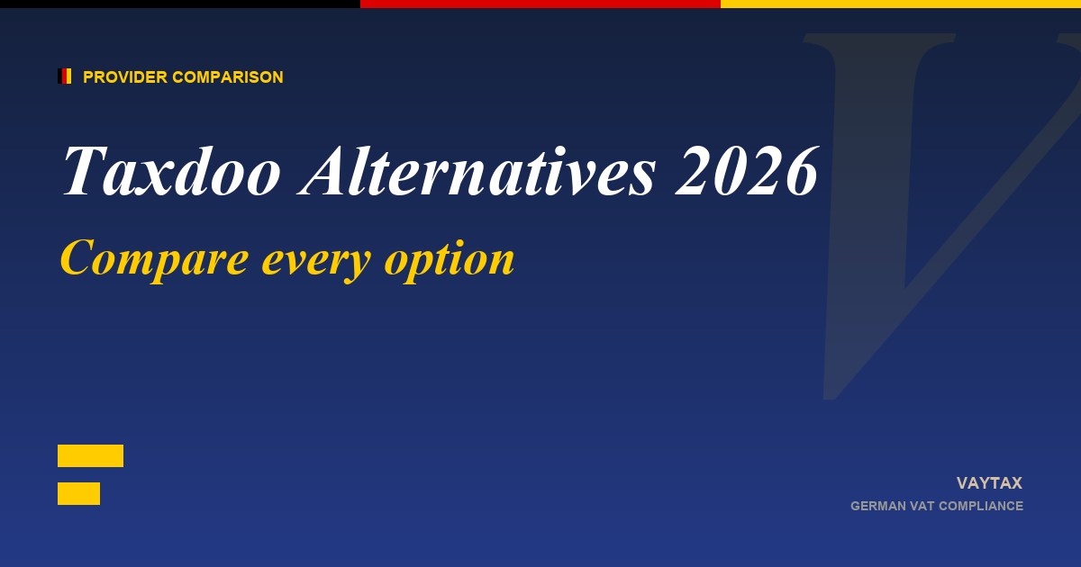 Taxdoo Alternatives 2026